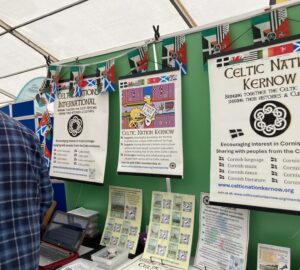 Celtic Nation Kernow stand