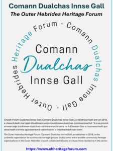 Comann Dualchas Innse Gall - The Outer Hebrides Heritage Forum