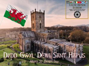 Dydd Gŵyl Dewi Sant Hapus